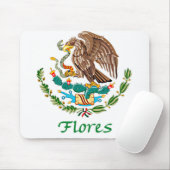 Flores Mexican National Seal Muismat (Met muis)