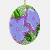 flores moradas keramisch ornament (Rechts)