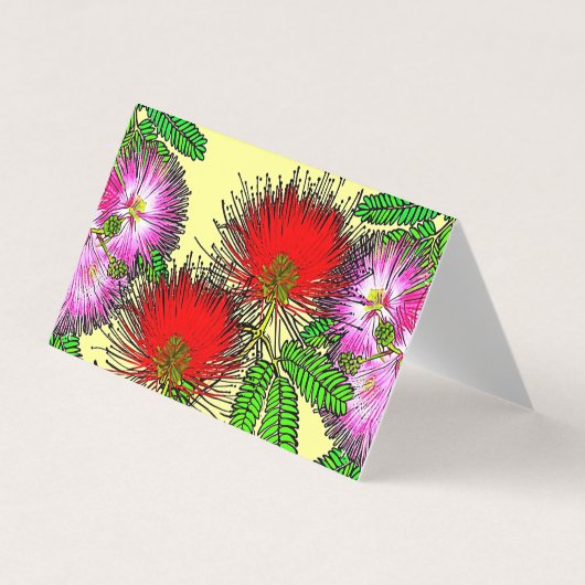 Flores nativas do Brasil Visitekaartje (Voorkant)