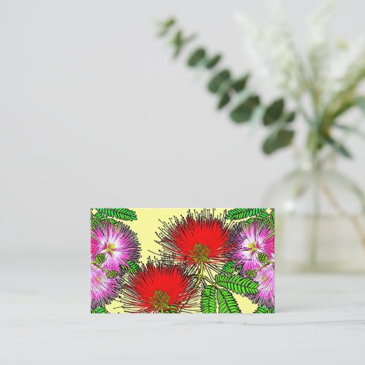 Flores nativas do Brasil Visitekaartje (Staand voorkant)