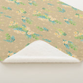 Flores Neutras Sherpa Deken (3/4)