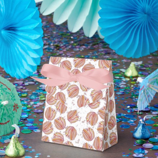 Flores Pêssego Bedankdoosjes (Feest)