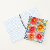 Flores rojas notitieboek (Binnen)