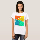 flores tulipas t-shirt (Voorkant volledig)