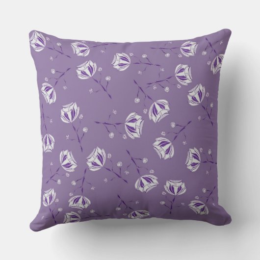 Flores Violeta Kussen (Achterkant)