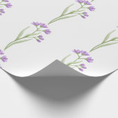 flores violetas delicadas cadeaupapier (Hoek)