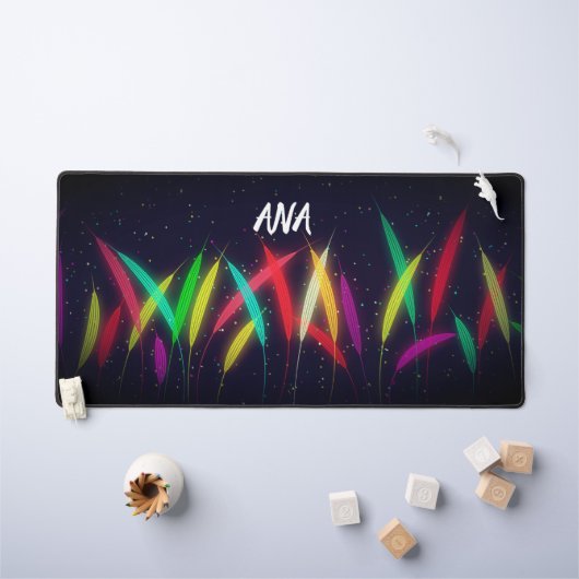 Florescent mals blad bureaumat (Kindertafel)