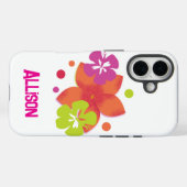 Florescent Tropical Vibes Case-Mate iPhone Case (Achterkant (horizontaal))