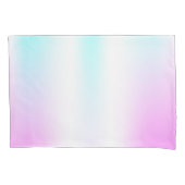 Florescerende holografische regenboogkleuren kussensloop (Voorkant)