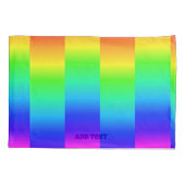 Florescerende regenboogkleuren kussensloop (Achterkant)