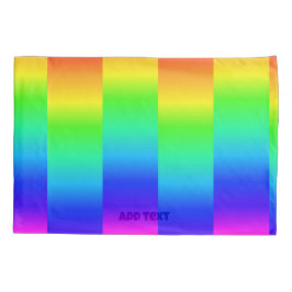 Florescerende regenboogkleuren kussensloop