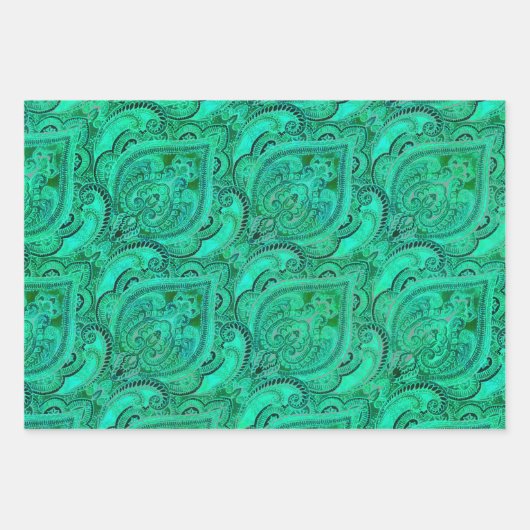 Floresta Bruxelles Flower Sampler Inpakpapier Vel (Voorkant 2)