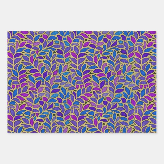 Floresta Bruxelles Flower Sampler Inpakpapier Vel (Voorkant)