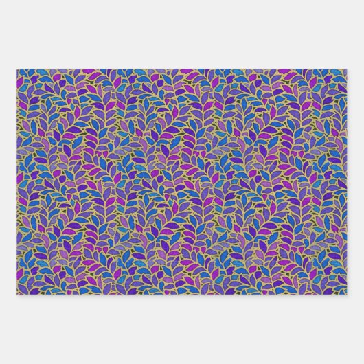 Floresta, Pearly en Woodbury Sampler Inpakpapier Vel (Voorkant)