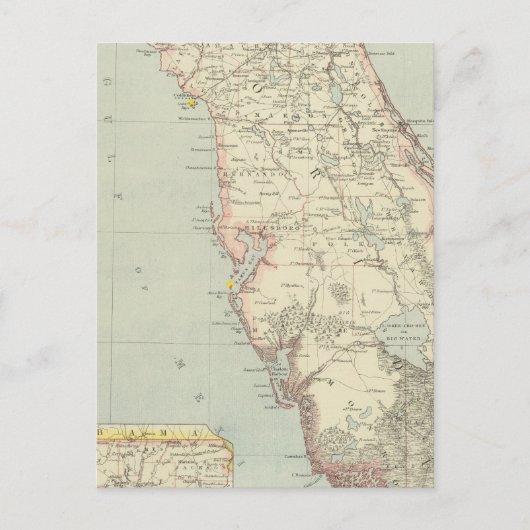 Floriada, Verenigde Staten Briefkaart (Voorkant)