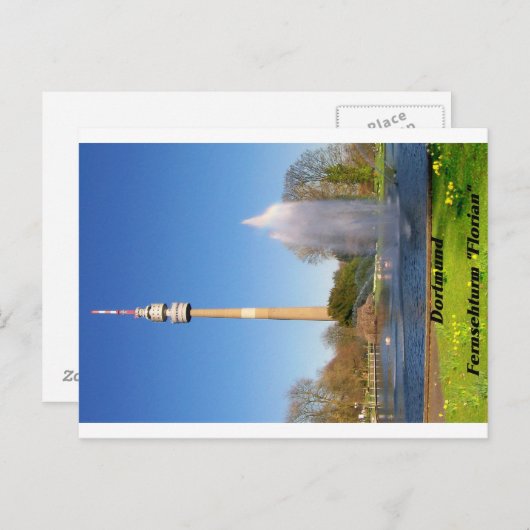 Florian Dortmund Briefkaart (Voorkant / Achterkant)