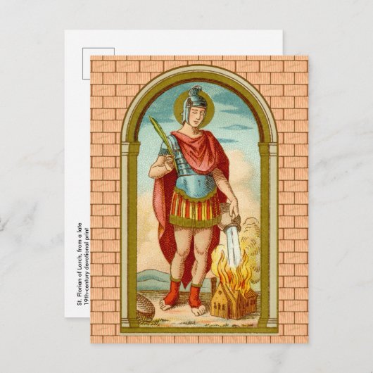 Florian of Lorch (BK 32) Briefkaart (Voorkant / Achterkant)