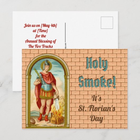 Florian of Lorch (BK 32) Briefkaart (Voorkant / Achterkant)