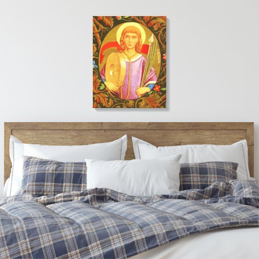 Florian of Lorch (PM 03) Canvas Afdruk (Insitu (Slaapkamer))