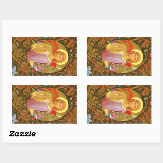 Florian of Lorch (PM 03) Rechthoekige Sticker (Vel)