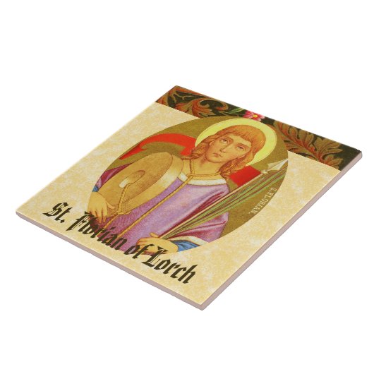 Florian of Lorch (PM 03) Tegeltje (Zijkant)