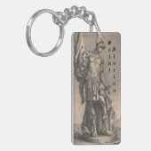 Florian, Patron Saint of Firefighters Sleutelhange Sleutelhanger (Voorkant Links)