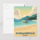 Florianópolis Brazilië Briefkaart (Voorkant / Achterkant)