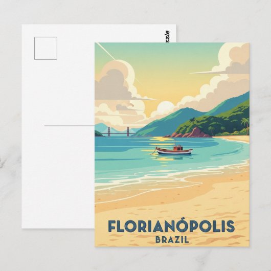 Florianópolis Brazilië Briefkaart (Voorkant / Achterkant)