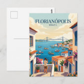 Florianópolis Brazilië Briefkaart (Voorkant / Achterkant)