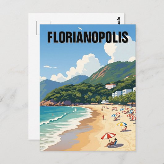 Florianópolis Brazilië Briefkaart (Voorkant / Achterkant)
