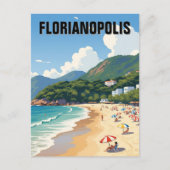 Florianópolis Brazilië Briefkaart (Voorkant)