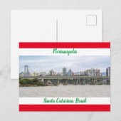 Florianópolis, Santa Catarina, Brazilië Briefkaart (Voorkant / Achterkant)