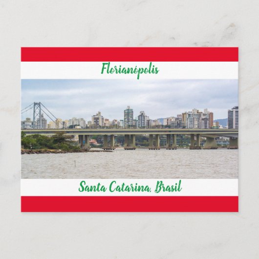 Florianópolis, Santa Catarina, Brazilië Briefkaart (Voorkant)