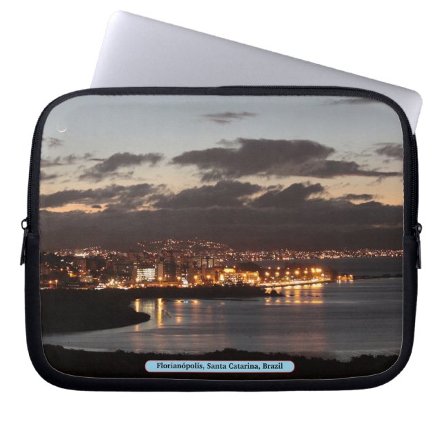 Florianópolis, Santa Catarina, Brazilië Laptop Sleeve (Voorkant)