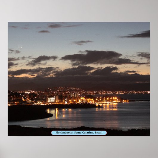 Florianópolis, Santa Catarina, Brazilië Poster (Voorkant)