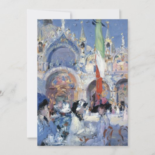 Florian's Café, Venetië | Francis Cadell (Voorkant)