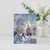 Florian's Café, Venetië | Francis Cadell Briefkaart (Staand voorkant)