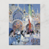 Florian's Café, Venetië | Francis Cadell Briefkaart (Voorkant)