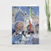 Florian's Café, Venetië | Francis Cadell Kaart (Voorkant)