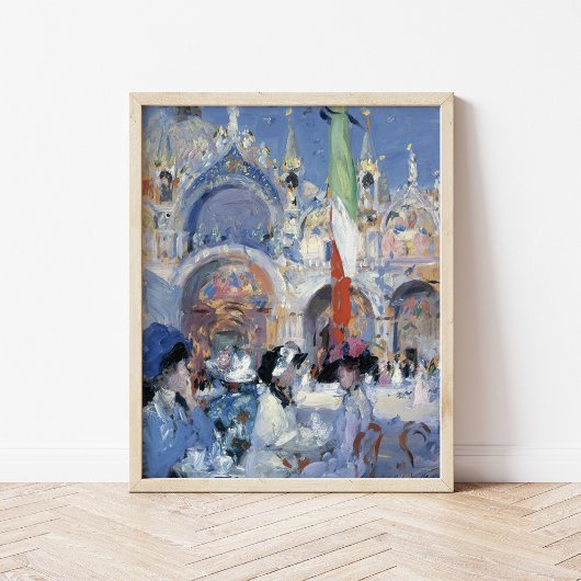 Florian's Café, Venetië | Francis Cadell Poster