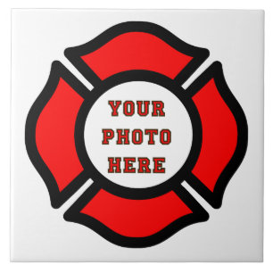 Florians kruis (stijl 4) tegeltje