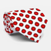 Florians Stropdas met kleine kruisingen (Opgerold)