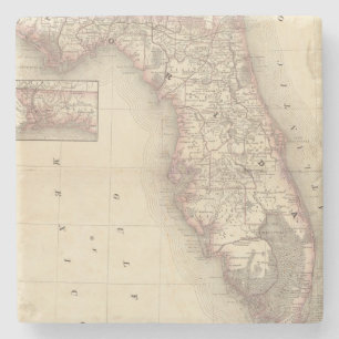 Florida 10 2 stenen onderzetter