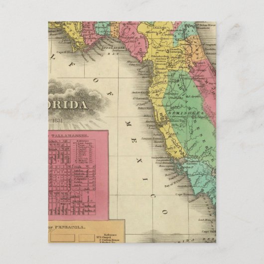 Florida 10 briefkaart (Voorkant)