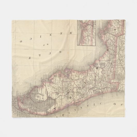 Florida 10 fleece deken (Voorkant (Horizontaal))