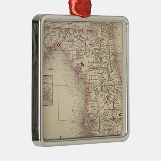 Florida 10 metalen ornament (Rechts)