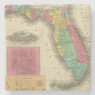 Florida 10 stenen onderzetter