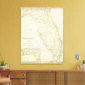 Florida 11 canvas afdruk (Insitu (Woonkamer))