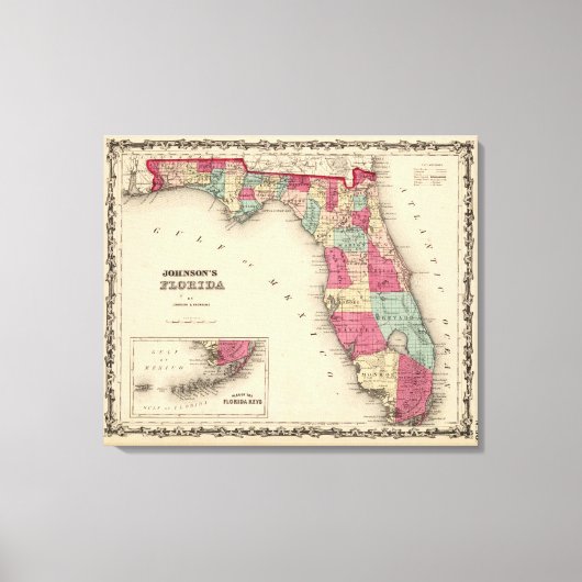 Florida 11 canvas afdruk (Voorkant)