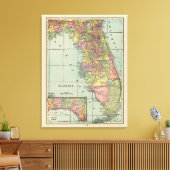 Florida 13 canvas afdruk (Insitu (Woonkamer))